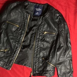 American Eagle outfitters leather jacket